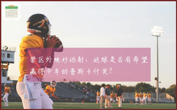 禁区外绝妙远射，这球是否有希望赢得今年的普斯卡什奖？